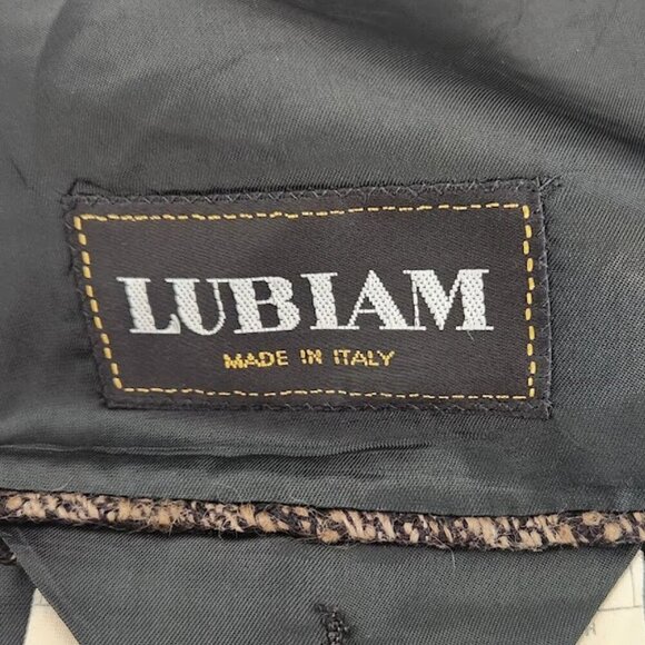 Lubiam Men's Virgin Wool Sports Coat Blazer Size 50R - Picture 6 of 7